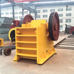 Concasseur à mâchoires stationnaire haute capacité pour l'exploitation minière, les carrières, la pierre, le granit, les galets de rivière, avec moteur – Liste de prix compétitifs - Product Image 1