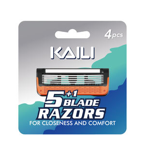 5 + 1 Scheercartridges Met Scheermesjes Met Trimmer - Product Image 1