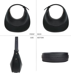 Sac à main bandoulière Crescent pour femme, sac à main élégant à embrayage croissant peut être une ceinture <span class=keywords><strong>coquine</strong></span> - Product Image 5