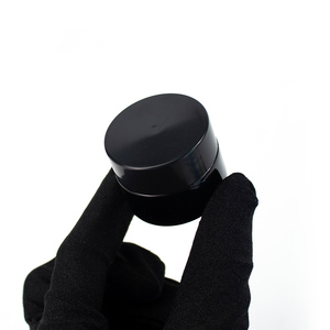 Frasco de Vidrio Mate Negro con Protección UV y Tapa de Rosca de Plástico Negro, Personalizado y Pintado, de 2oz, 3oz, 3.5g, 4oz, 5oz, Resistente a Niños, para Empaque de Flores - Product Image 3