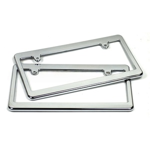 Cadre de plaque d'immatriculation universel en acier inoxydable japonais, support de plaque d'immatriculation, cadre de plaque d'immatriculation JDM - Product Image 6