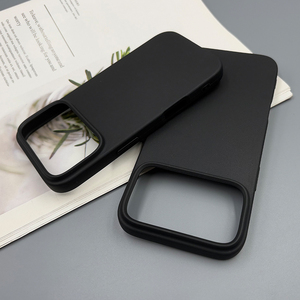 <span class=keywords><strong>Cover</strong></span> protettiva certificata ecologica per <span class=keywords><strong>iPhone</strong></span> 17 <span class=keywords><strong>Pro</strong></span> Max custodia in TPU riciclato nero opaco - Product Image 4