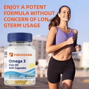 Integratore di Olio di Pesce <span class=keywords><strong>Omega</strong></span>-3 1100 mg Trigliceridi EPA + DHA 60 Capsule Softgel <span class=keywords><strong>per</strong></span> la Salute di Cuore, Cervello e Articolazioni - Product Image 4