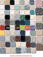 Échantillons de surface solide en acrylique pur 100% gratuits | Kit d'échantillon à effet de marbre de qualité supérieure-Carreaux de couleur personnalisés pour les projets de comptoir