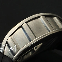 Funda de fibra de carbono RM011 personalizable, pantalla protectora de alta calidad para piezas de reloj estilo RM