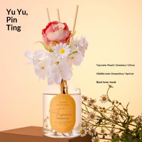 Diffuseur d'aromathérapie au parfum de gardénia exquis avec huile essentielle pour une fragrance persistante dans la pièce, la salle de bain, le salon, souvenir, cadeau