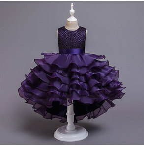669 Little Princess Flower Girl Dress Niños Vestido <span class=keywords><strong>de</strong></span> <span class=keywords><strong>novia</strong></span> Puff últimos vestidos <span class=keywords><strong>de</strong></span> fiesta para <span class=keywords><strong>niñas</strong></span> - Product Image 1
