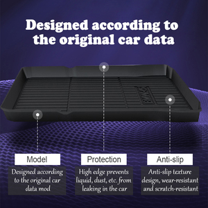 Alfombrilla Impermeable para Maletero de TPO para Land Rover <span class=keywords><strong>Evoque</strong></span> 2019 2020 <span class=keywords><strong>2021</strong></span>, Revestimiento Antideslizante para Maletero, Alfombra Protectora para el Suelo, Accesorios para Automóviles, 1 Pieza - Product Image 2