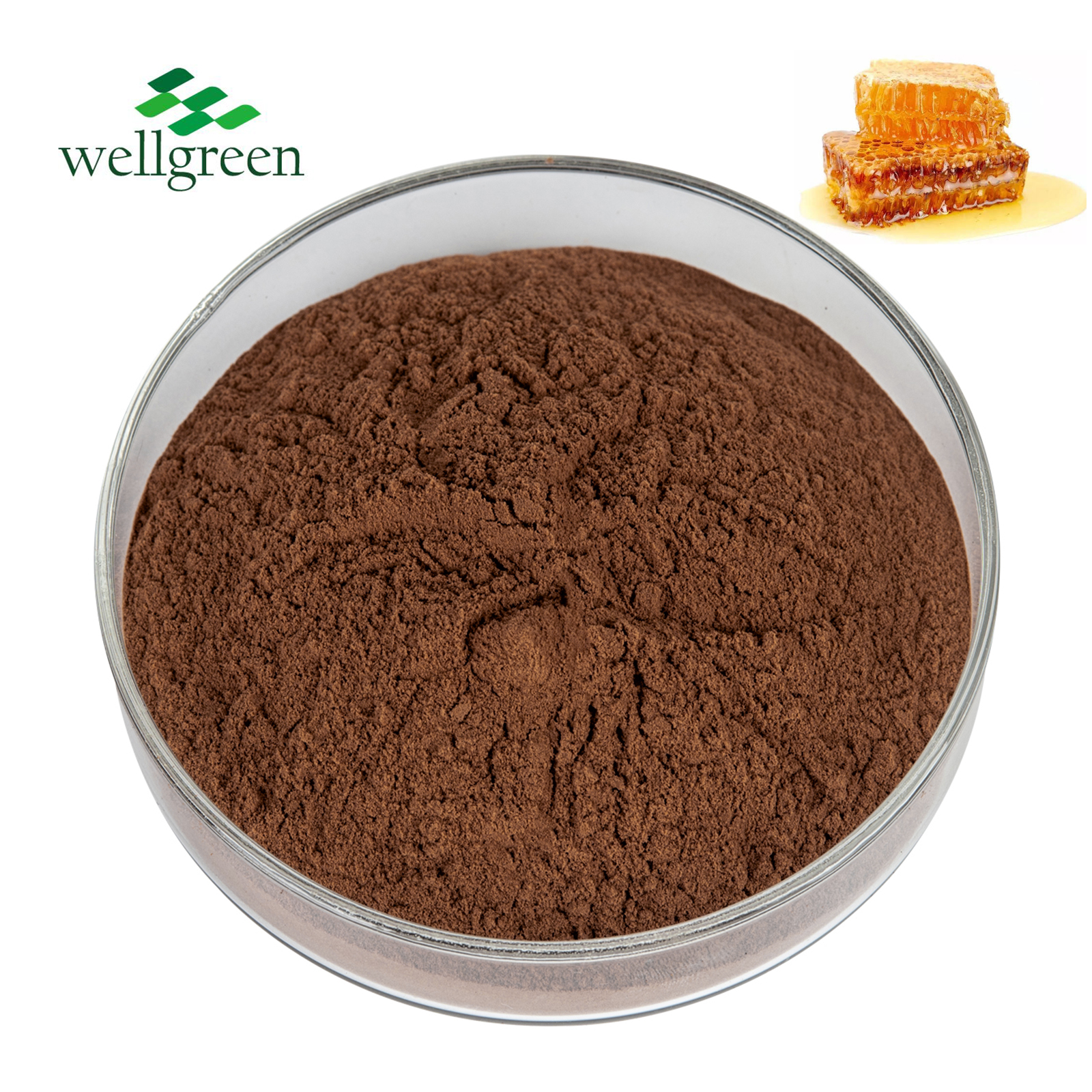 Wellgreen sprey arı sıvı saf su çözünen toz yeşil reçine Propolis özü 2.5% Flavone