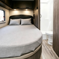 Matelas de camping-car léger en mousse à mémoire de forme sans formaldéhyde, anti-acariens, respirant, protection de la colonne vertébrale, taille personnalisée pour voiture