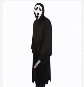 Costume di Halloween scheletro fantasma urlo Costume Horror Thriller Cosplay Costume <span class=keywords><strong>morte</strong></span> - Product Image 3