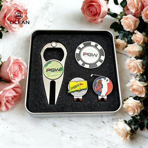 Coffret Cadeau Golf Homme – Outil de Réparation de Divots et Marqueurs de Balle Nouveauté Design Indépendant – Jetons de Poker Golf Personnalisés <span class=keywords><strong>Prix</strong></span> Usine - Product Image 6