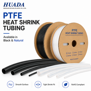 Tubo Termocontraíble <span class=keywords><strong>de</strong></span> PTFE 260C Resistente a Altas Temperaturas, Ácidos y Álcalis, Relación <span class=keywords><strong>de</strong></span> Contracción 1.7:1, 4:1, Retardante <span class=keywords><strong>de</strong></span> Llama UL94V-0 - Product Image 1
