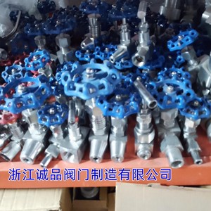 Válvula de Aguja JJM1-64P 160P de Acero Inoxidable 304/316, Válvula de Cierre con Manómetro para Gas y Agua, Estructura de Control de Bola y Cierre - Product Image 4