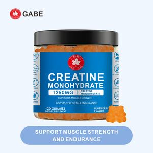 Compléments alimentaires en marque privée, vente en gros de gummies santé, créatine monohydrate en gummies pour compléments alimentaires de fitness, croissance musculaire pour adultes - Product Image 1