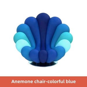 Sedia GEDO con Base Singola in Acciaio Inossidabile, Design Moderno, Spedizione Veloce, Modello Anemone Marino per Soggiorno - Product Image 6