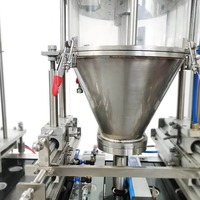 Machine automatique de remplissage et de scellage de capsules de café Nespresso, contrôlée par PLC, haute précision, avec purge à l'azote pour les boissons