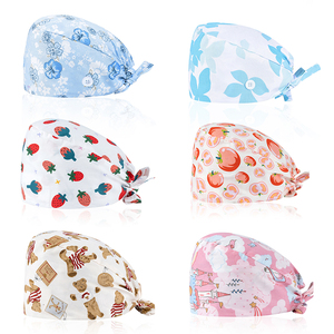 Gorro Quirúrgico Médico Unisex de Algodón Tejido al por Mayor, Gorro de Médico Transpirable y Cómodo para Hospital, Gorro Quirúrgico - Product Image 3