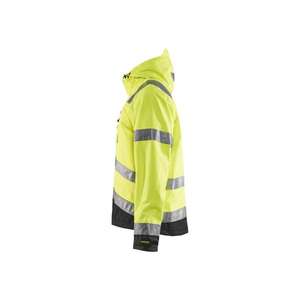 BLAKLADER - 483719773399L <b>Hi</b>-<b>Vis</b> Waterproof <b>Jacket</b> <b>Yellow</b>/Black - EAN 7330509339930 <b>HI</b>-<b>VIS</b> WORKWEAR - Product Image 4