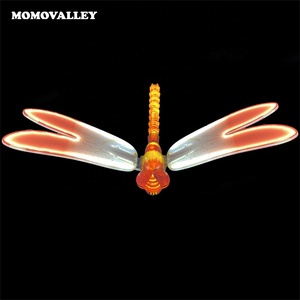 Momovalley năng động chuồn chuồn dẫn dây Đèn thay đổi màu sắc ngoài trời Cổ Tích đèn 3D bay chuồn chuồn Thiết kế thời tiết - Product Image 1