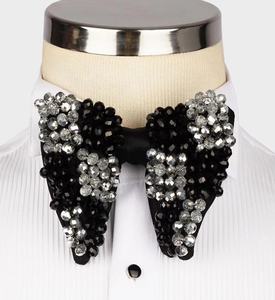 Thợ may làm thời trang nơ quan hệ lụa Jacquard tùy chỉnh nơ cho nam giới - Product Image 4