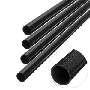 3Kt300 Tubo de fibra de carbono Diámetro exterior 3-52mm Peso ligero Alta resistencia Marca Meibang Equipos deportivos Tamaños industriales - Product Image 1