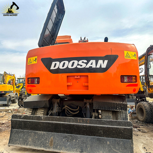 ระบบไฮดรอลิกต้นทุนสูง Doosan มีเสถียรภาพ DH150w-7รถขุดที่ใช้สำหรับการจัดสวน - Product Image 4