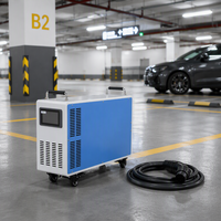 AMPPAL 7kw-30kw Pile de recharge mobile portable solaire pour véhicules électriques