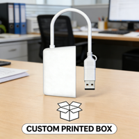 Station d'accueil Type-C blanche RD1017 avec lecteur de carte 3-en-1 (SD2.0) Hub USB 2.0 haute vitesse pour ordinateur portable et téléphone en plastique en stock