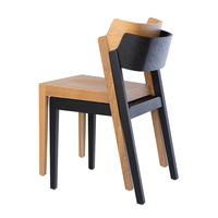 Chaise de salle à manger ergonomique en bois massif moderne et tabouret de bar pivotant réglable pour la maison et l'appartement