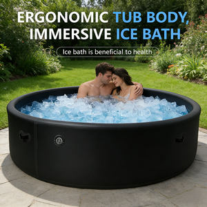 Baignoire de cryothérapie gonflable grand format en PVC, fabrication directe usine, baignoire d'immersion glacée, piscines de récupération sportive sur mesure OEM - Product Image 1