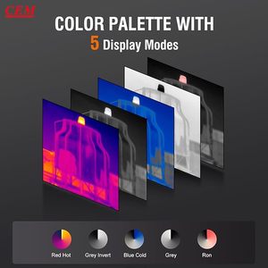 CEM T-70 120X120 해상도 50Hz 사냥을 위한 열 단안 야간 투시경 - Product Image 3