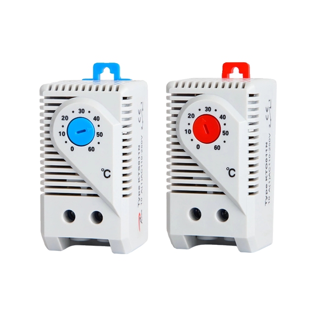 KTS011/KTO011 Temperature Controller Cabinet Temperature Controller 0~60℃ AC250V 10A Temperature Controller