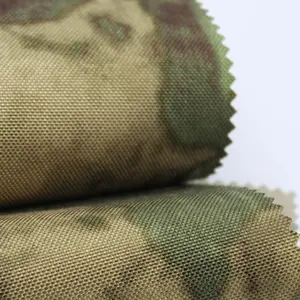 Spalmato pu 1050d stampato camouflage tessuto di nylon