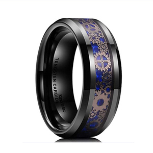 Nhẫn Cá Tính Thời Trang Thép Vonfram Tất Cả Các Loại Phụ Kiện Thời Trang Nam Và Nữ Phổ Quát Nhẫn Đơn - Product Image 3