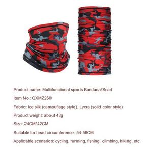 Wholesale Custom Design Printed logo Seamless Tube Tubular Bandana Scarf <b>Face</b> Cover Neck Gaiter for Sports - Product Image 2