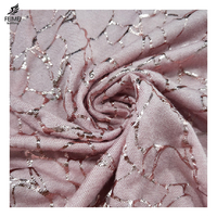 Kaus Spandeks Rayon Viscose Pria, Kain Cetak Foil Baju Jersey Pria