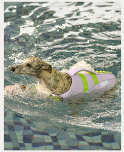 Giubbotto di Sicurezza Riflettente Impermeabile per Cani, Modello Solido in Nylon Traspirante ed Ecologico, Giubbotto Salvagente per Nuoto in Tutte le Stagioni - Product Image 1