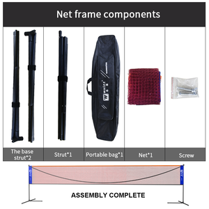 WHIZZ regolabile in <span class=keywords><strong>altezza</strong></span> 4.17M racchetta da <span class=keywords><strong>badminton</strong></span> netto del basamento per interni ed esterni - Product Image 6