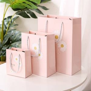 Sacs en papier blanc pour emballages de Noël, artisanat, shopping, emballage personnalisé, sacs cadeaux en papier avec logo, sacs en papier - Product Image 3