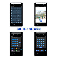 Thinmoo VF618PRO 8 Inch Android 11 Sistem Kontrol Akses Pengenal Wajah IP67 Tahan Air Interkom Video Telepon Pintu dengan RFID