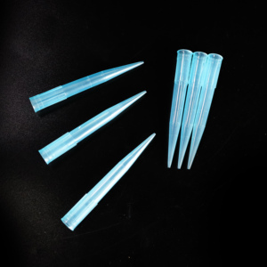 ปลายปิเปตต์ไมโครพลาสติกใสสีน้ำเงินสำหรับการทดลองทางการแพทย์แบบกำหนดเอง ขนาด 1 มล. 1000 ไมโครลิตร พร้อมตัวกรองปลอดเชื้อและขีดบอกปริมาตร - Product Image 1