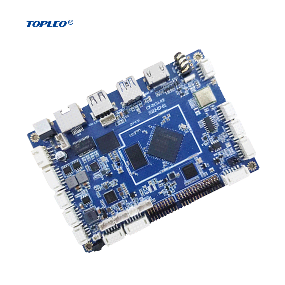 Topoleo android tv box rk3568 core board pcb oem android tv box pcba assembly manufacturer
