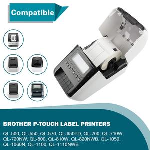 Brother-Impresora térmica de etiquetas DK2205, rollo en blanco, códigos de barras - Product Image 4