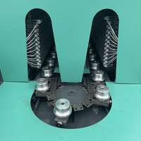 Souffleuse de bouteilles PET semi-automatique à 2 cavités, machine de soufflage par étirage de 5 L pour l'usine de production de bouteilles de jus