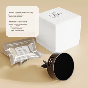 Profumatori Magnetici in Metallo <span class=keywords><strong>per</strong></span> Bocchette dell'Aria Condizionata Auto, Clip Profumate di Alta Qualità, Deodoranti Solidi a Lunga Durata, Made in China - Product Image 3