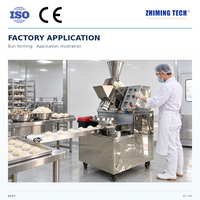 Machine à faire des petits pains durable et robuste, machine à petits pains cuits à la vapeur pour la production alimentaire continue