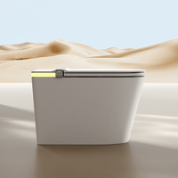 ST11 Vente Chaude Sanitaire WC intelligent électrique en céramique à poser au sol pour salle de bain