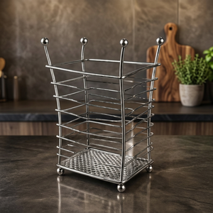 Cesta de Frutas Metálica de Alta Calidad con Asas, Mini Contenedor Ecológico - Product Image 2