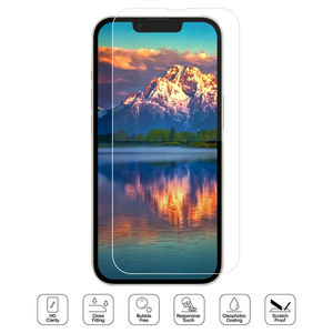 ฟิล์มกันรอยแบบใส 2.5D ป้องกันแสงสะท้อน 95% สำหรับ iPhone 15-18 Pro Max กระจกนิรภัยป้องกันแสงสะท้อน - Product Image 5